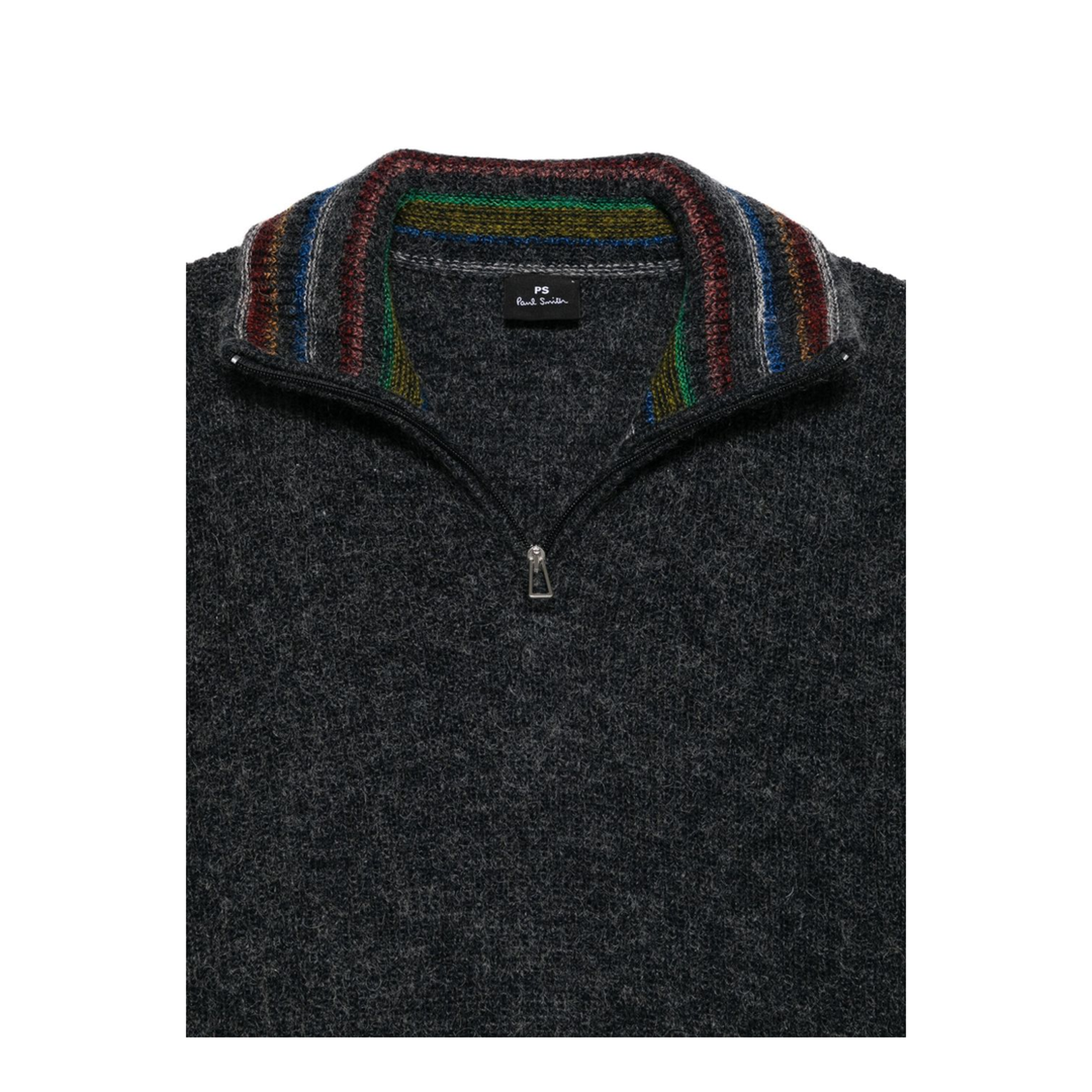 Zip-Up Turtleneck Sweater - Image 3