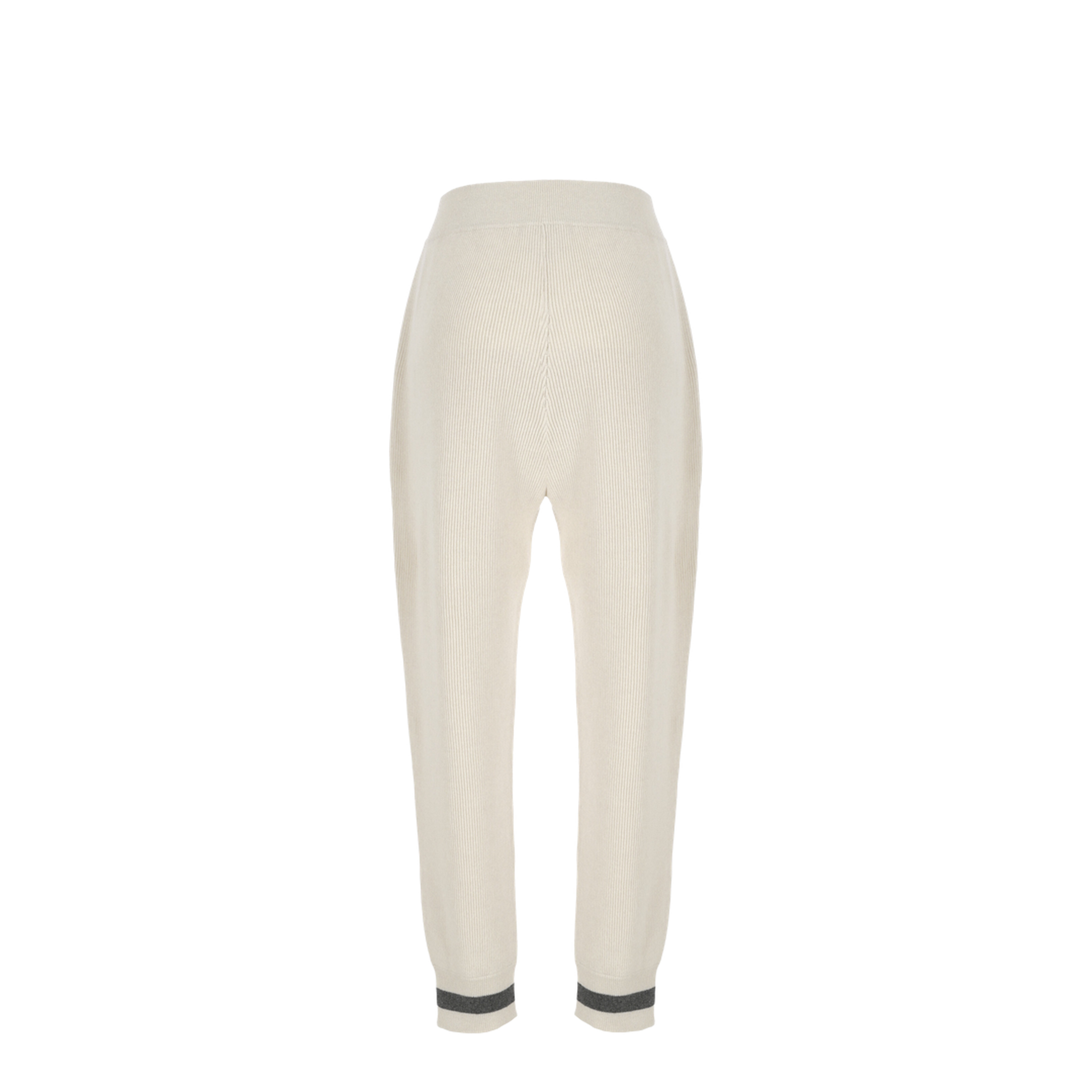 English Rib Cashmere Knit Trousers - Image 3