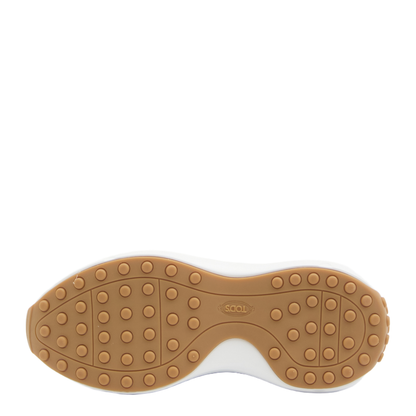 Sneakers in Fabric and Suede Leather - Image 4