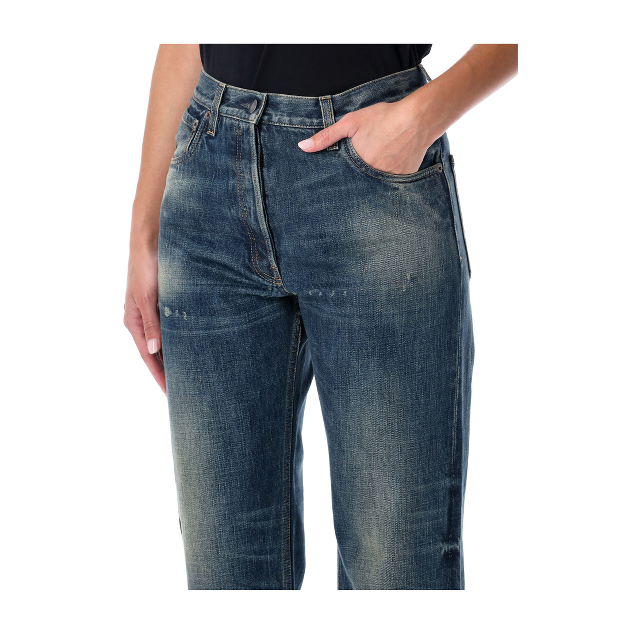 Denim Cotton Jeans - Image 2