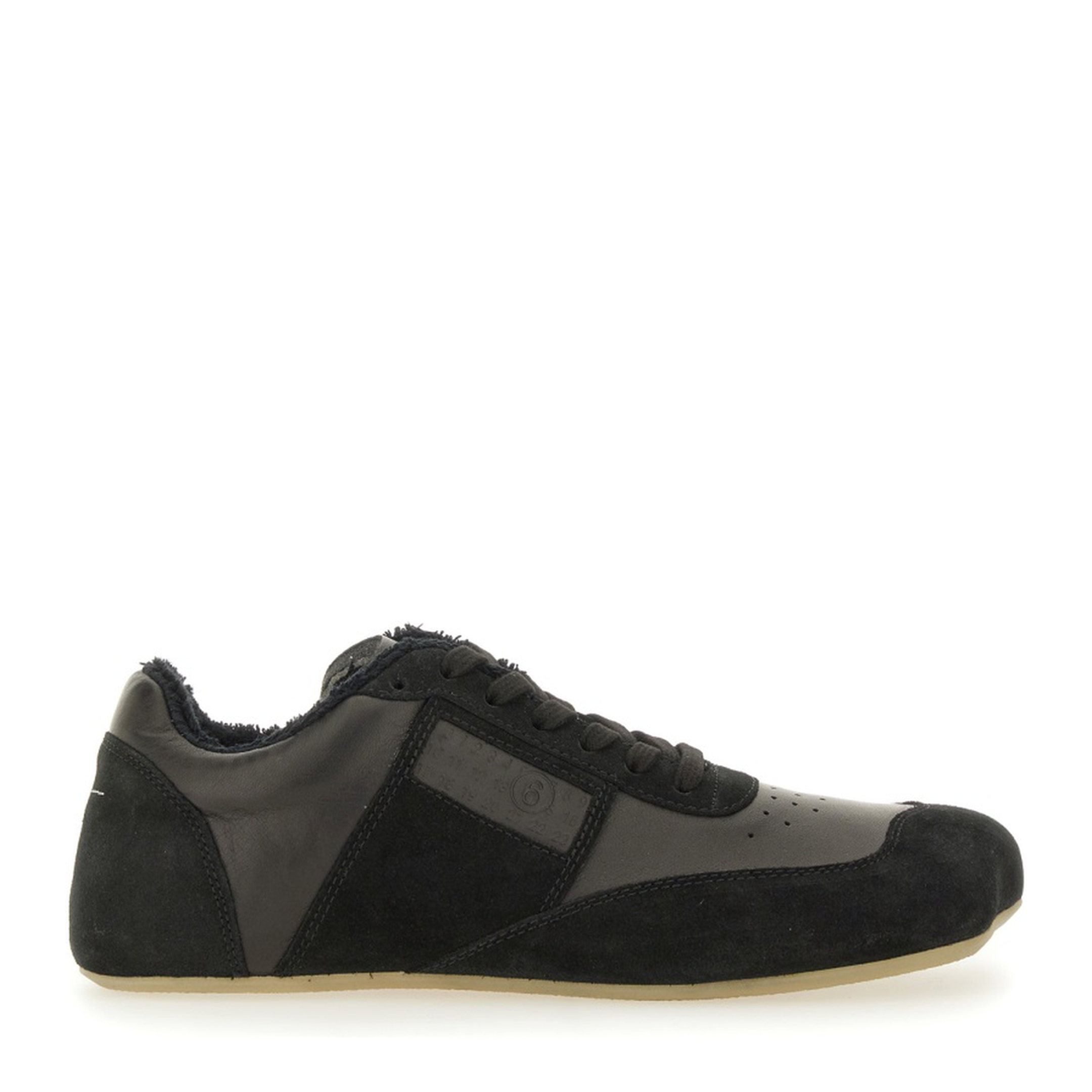 Calf Leather Slim Sneakers - Image 1