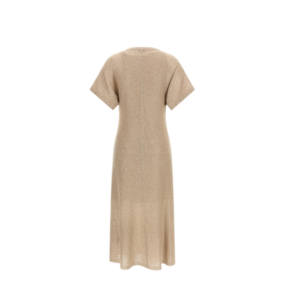 Sequin Dress - Beige - Image 2