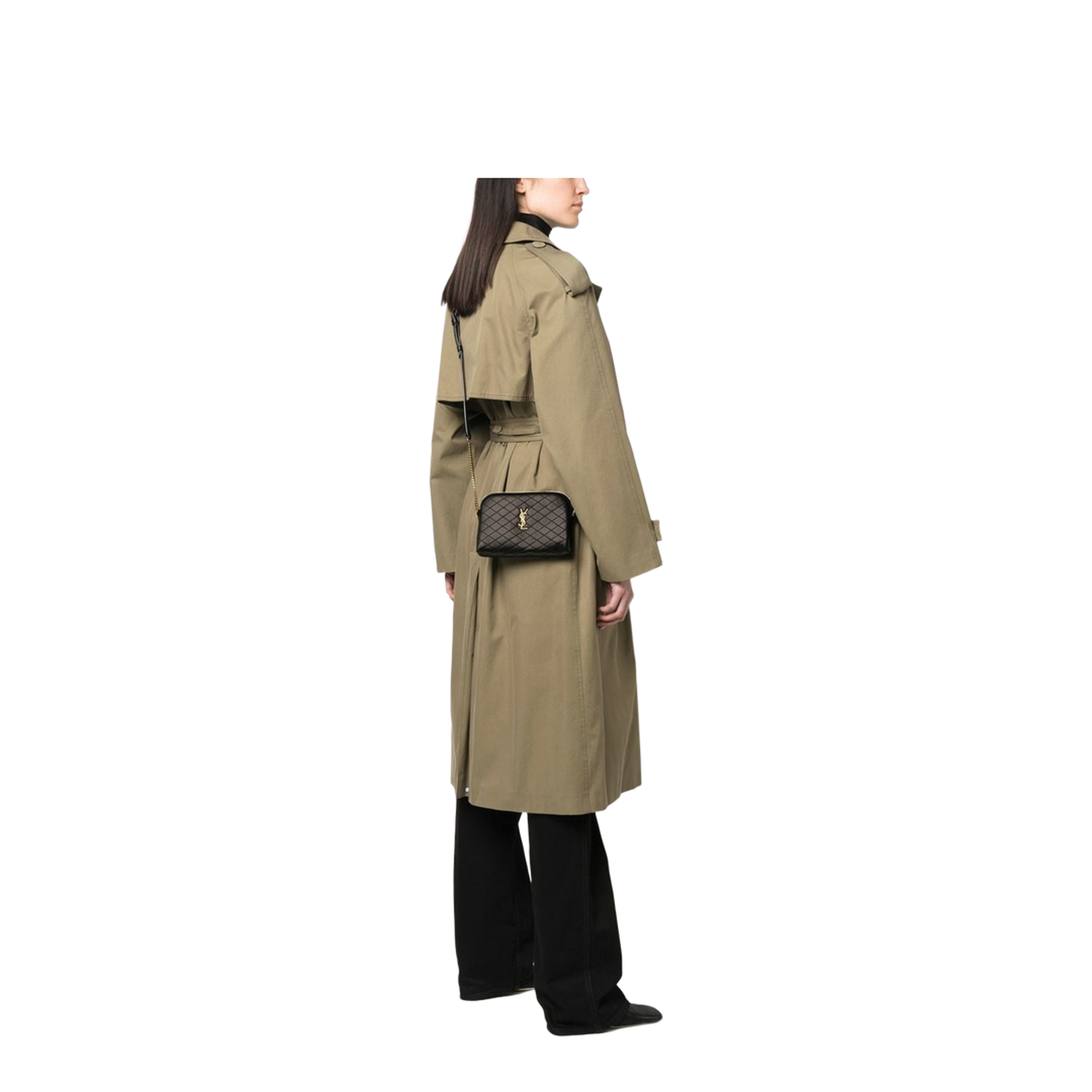 Gaby Quilted Crossbody Bag, mini GHW - Image 3