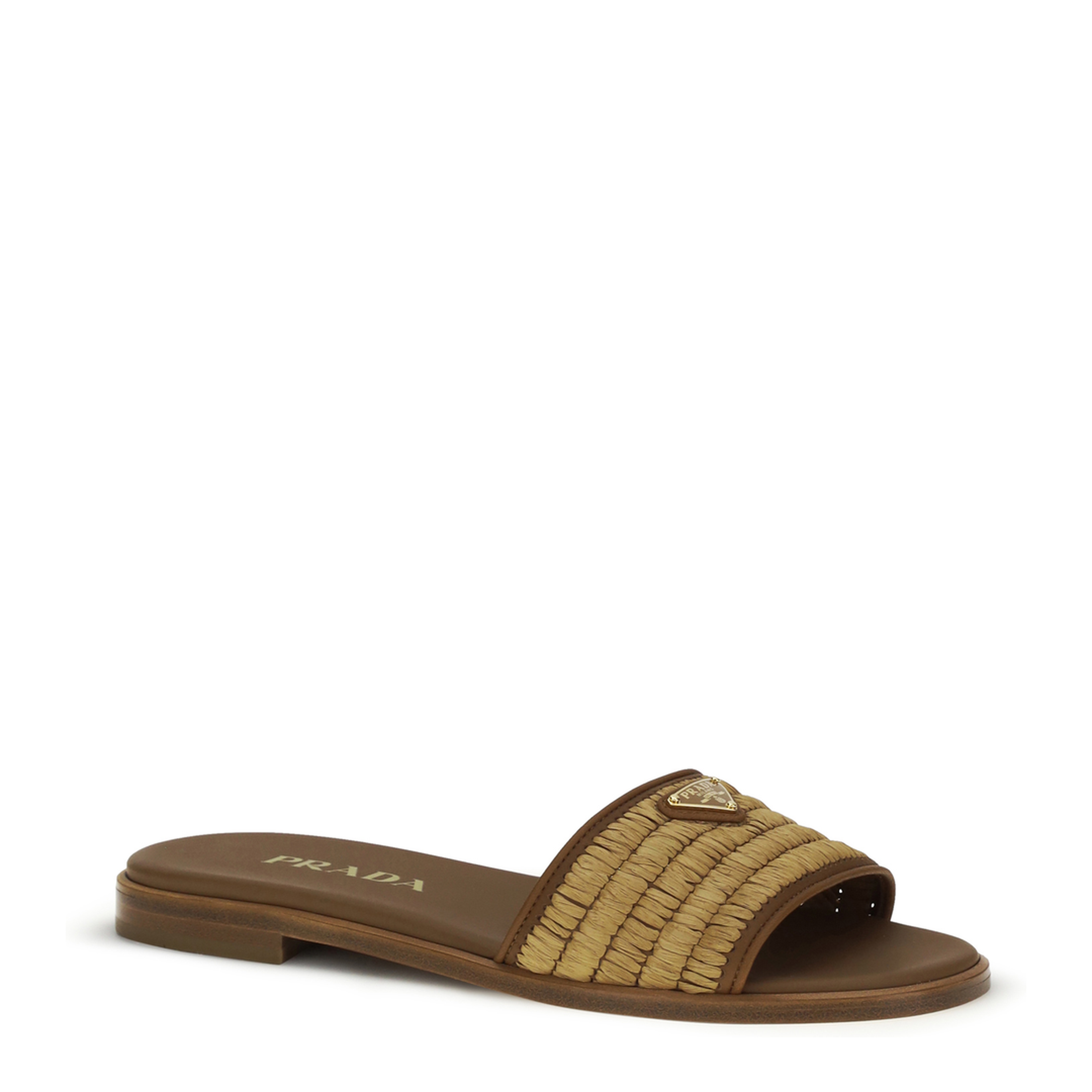 Raffia Slippers Sandals - Image 2