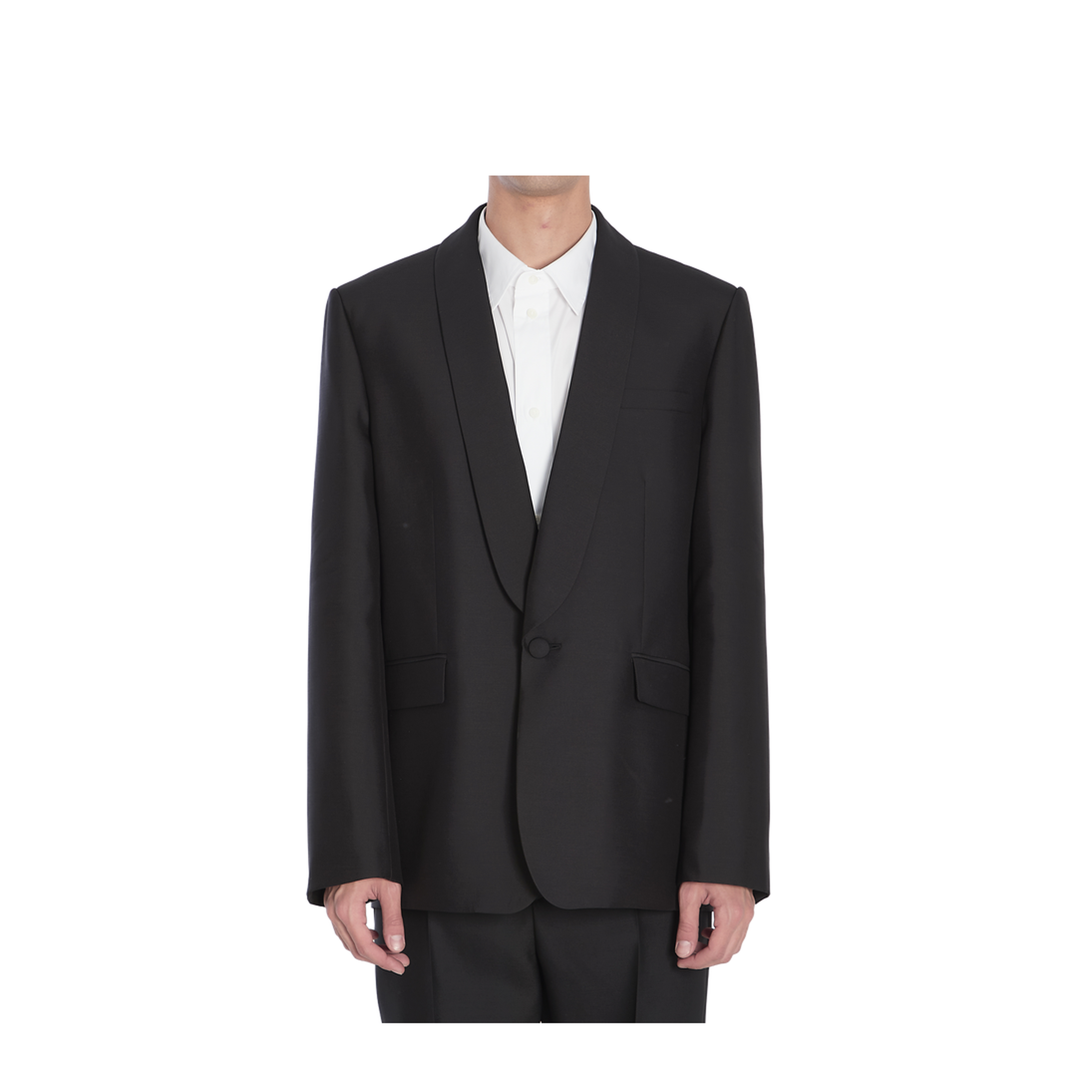 Wool and silk jacket - Image 1