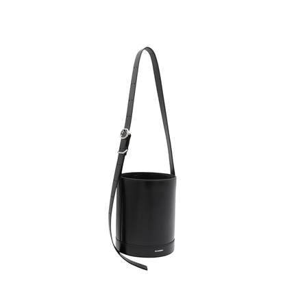 Cannolo Bucket Leather Shoulder Bag - Image 3