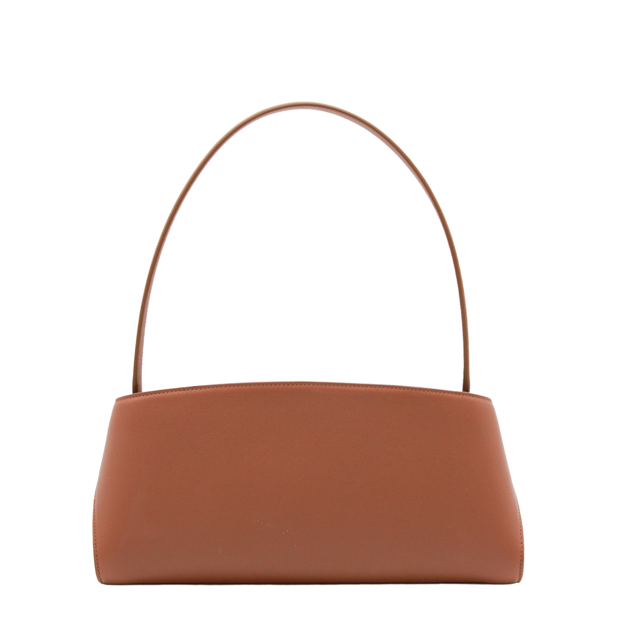 Hug Calfskin Shoulder Bag - Black - Image 5