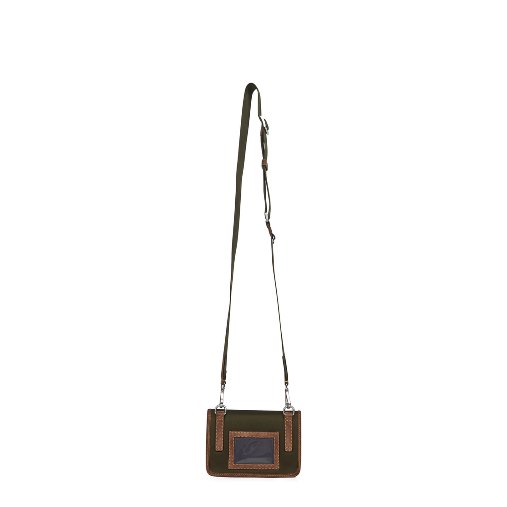 Two-Tone Re-Nylon and Suede Phone Holder - Image 3