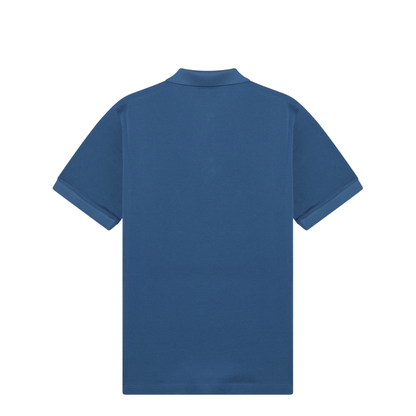 Light Blue Cotton Piqué Polo - Image 2
