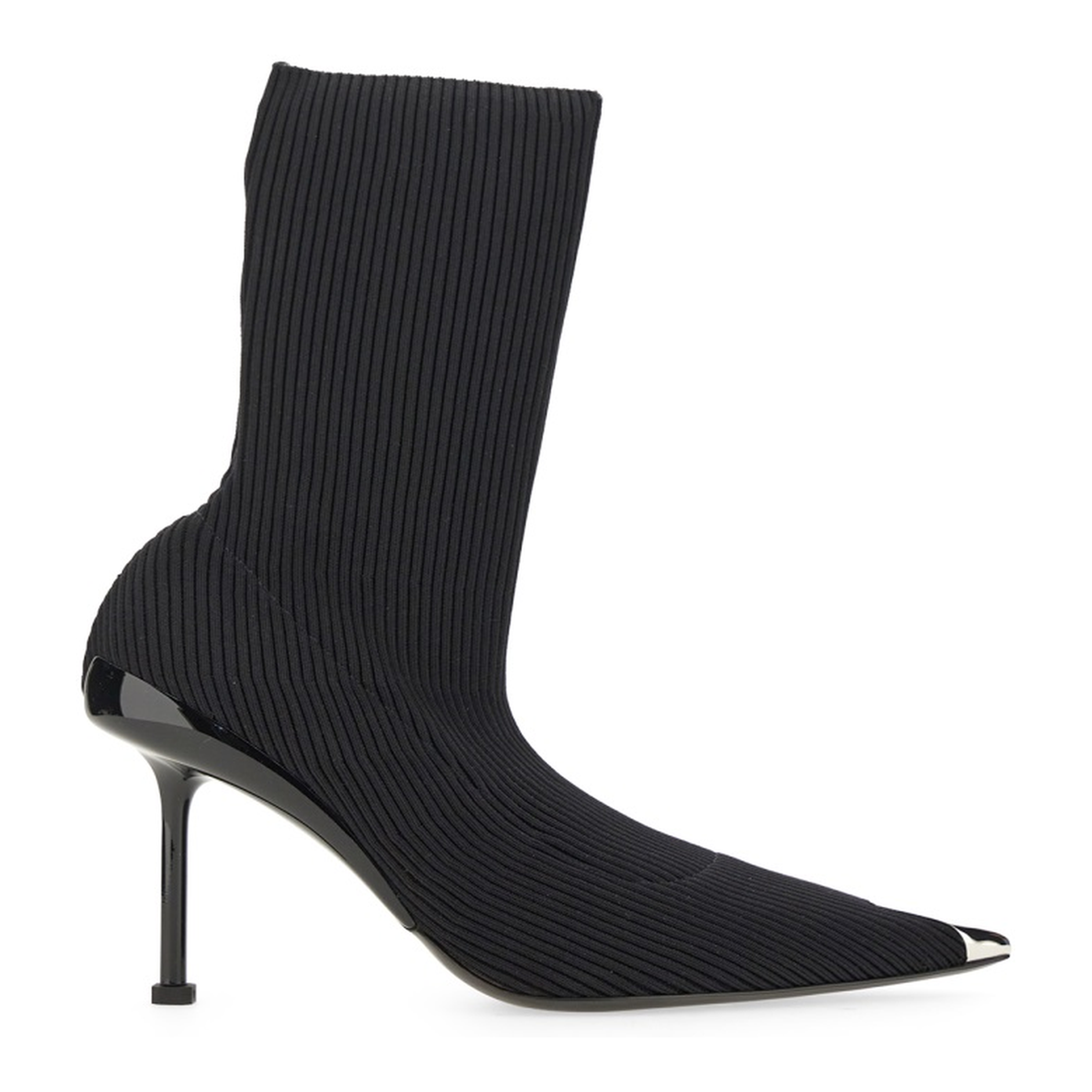 Slash 90Mm Ribbed-Knit Boots - Image 1