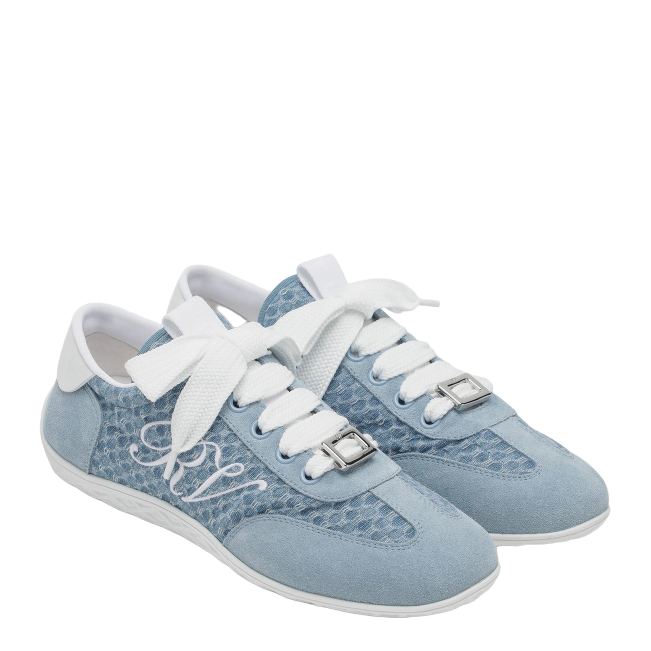 Low Sneakers in Sky Blue - Image 2