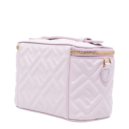 Vanity Mini Nappa Leather Crossbody - Anemone Purple - Image 3
