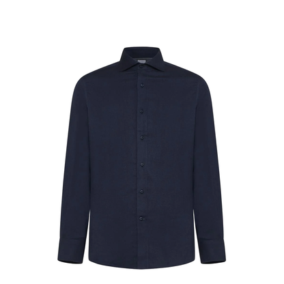 Stretch Flannel Slim Fit Shirt - Image 1