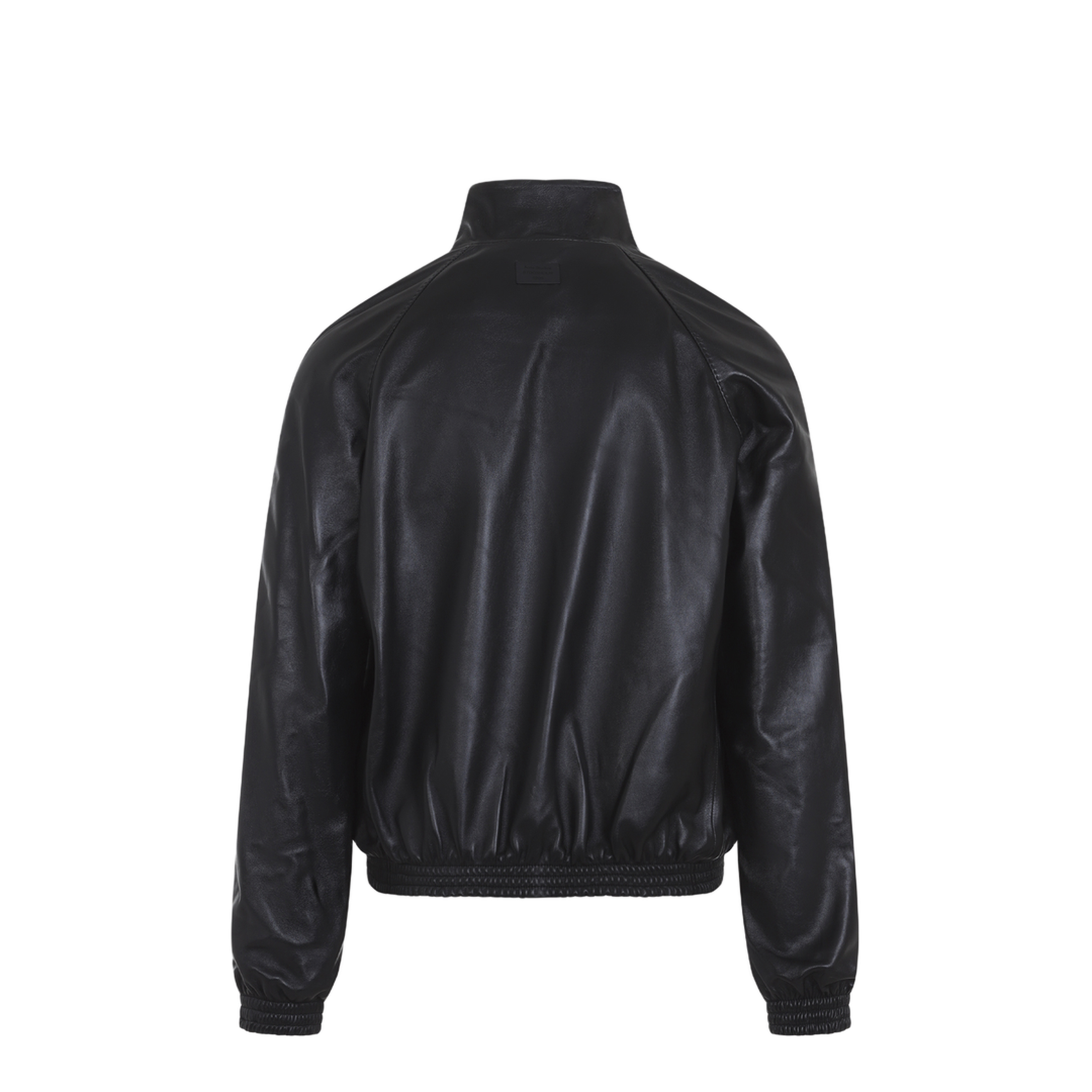 Leather Bomber Jacket - Image 4