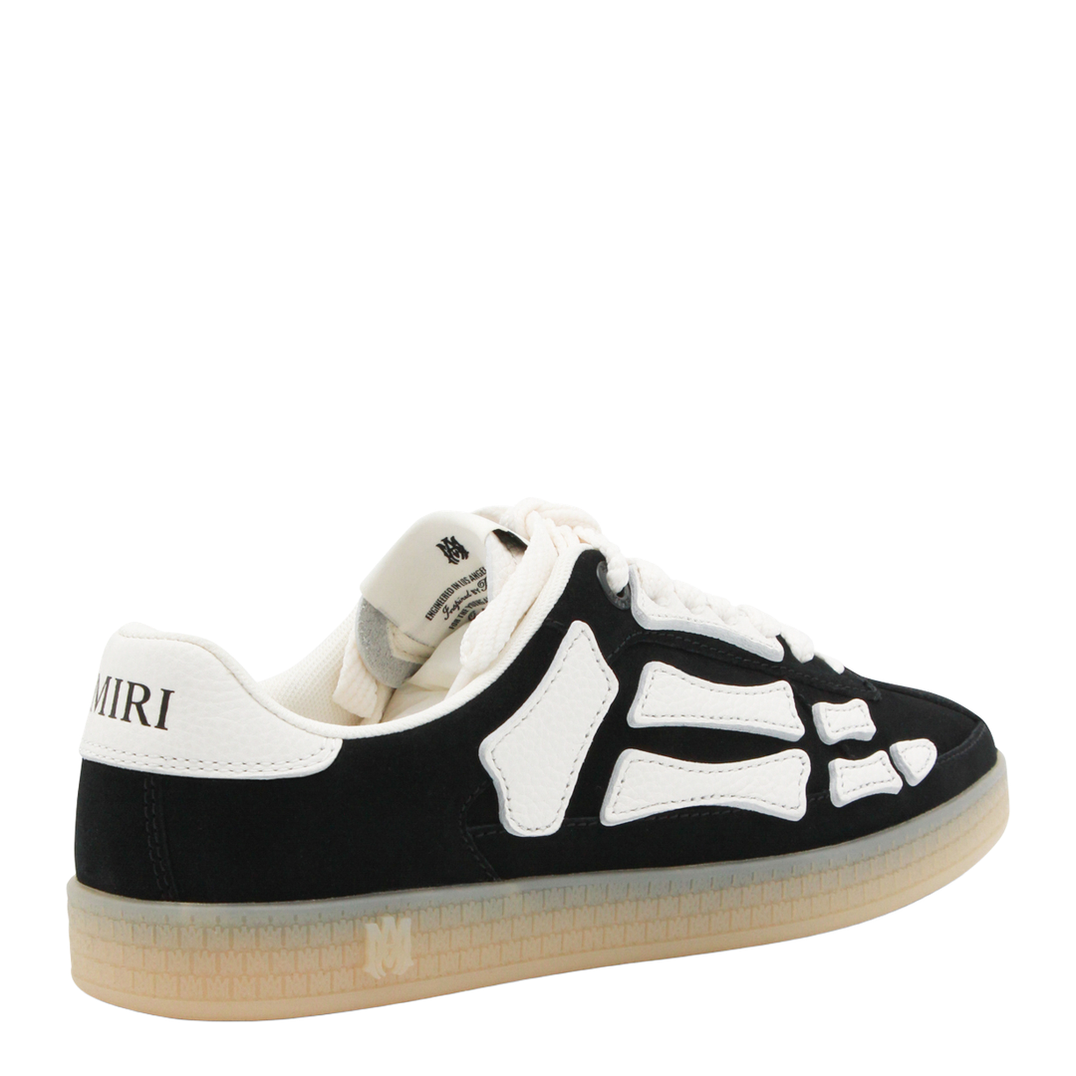 Pacific Bones Black Low Top Sneakers - Image 5