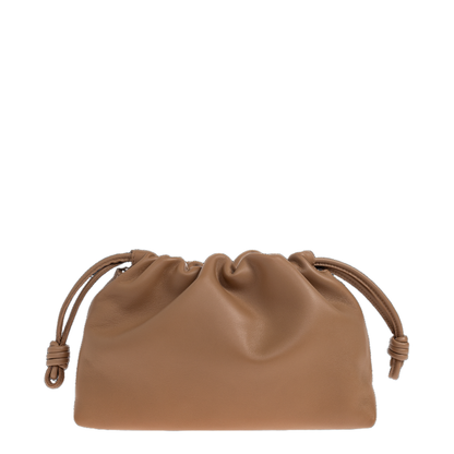 Flamenco Medium Lambskin Shoulder Bag - Mocha - Image 3