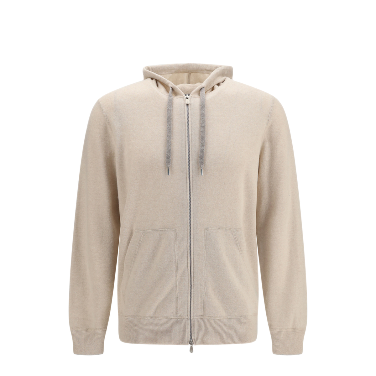 Cashmere Zip Up Hoodie - Image 1