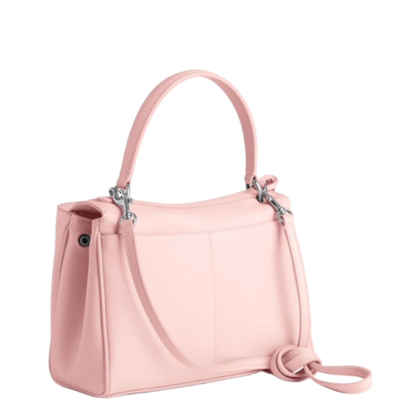 Rodeo Handbag Mini in Suede Pink - Image 3