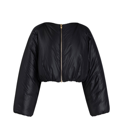 Nylon Pleated Bomber - Image 1