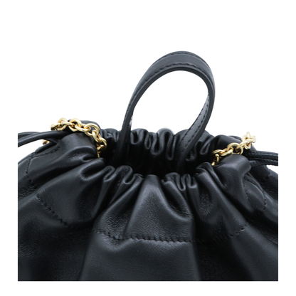 Icons Mini Lambskin Shoulder Bag - Black - Image 7