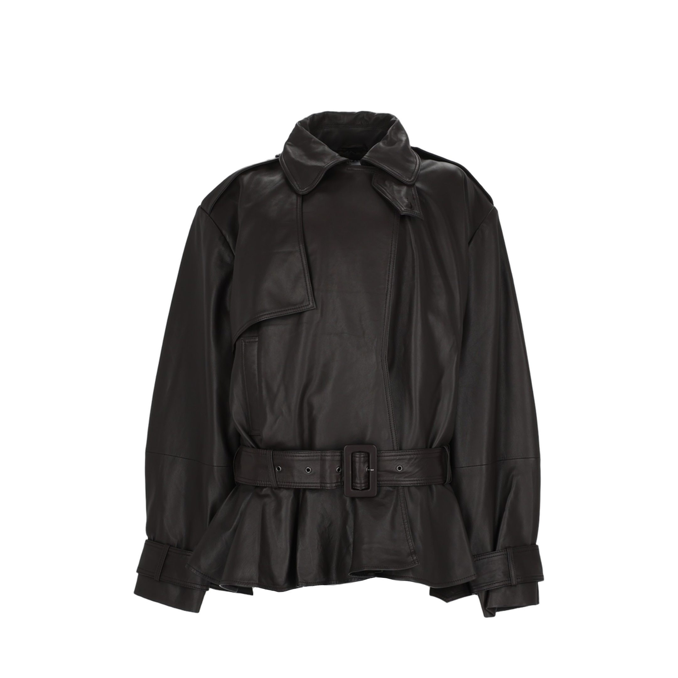 Biker Jacket In Leather - Image 1