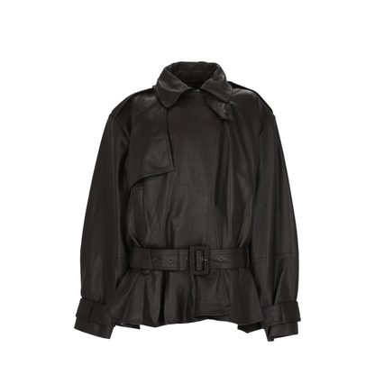Biker Jacket In Leather - Image 1