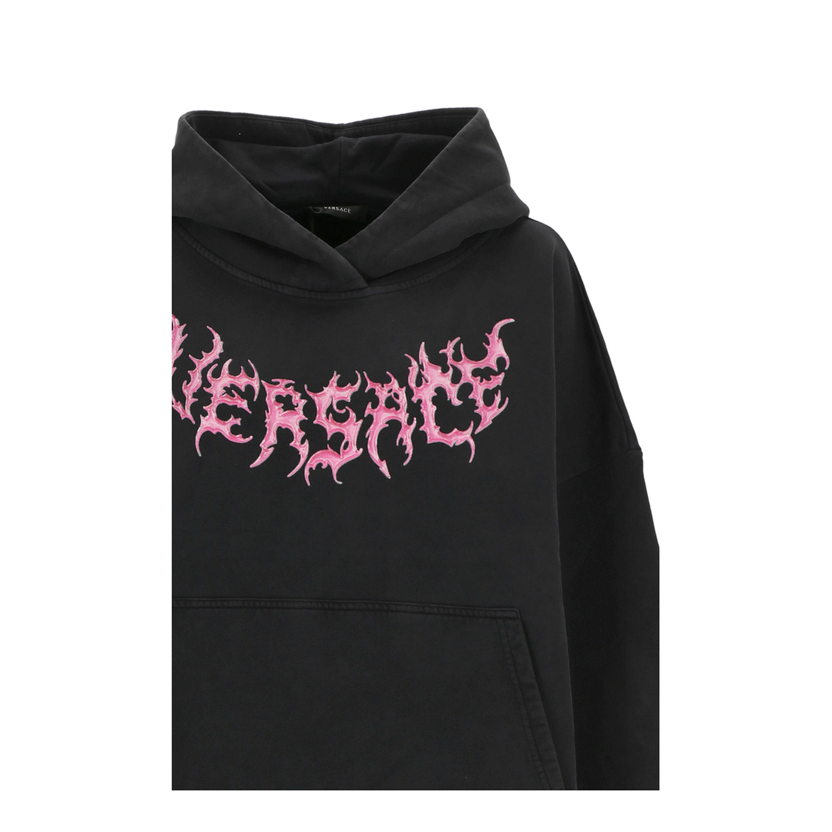 Hooded Sweatshirt With Logo In Black - Image 4