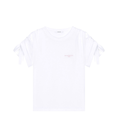 T-Shirt in Cotton with Bows - Image 1
