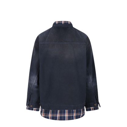 Dark Blue Denim Jacket - Image 3
