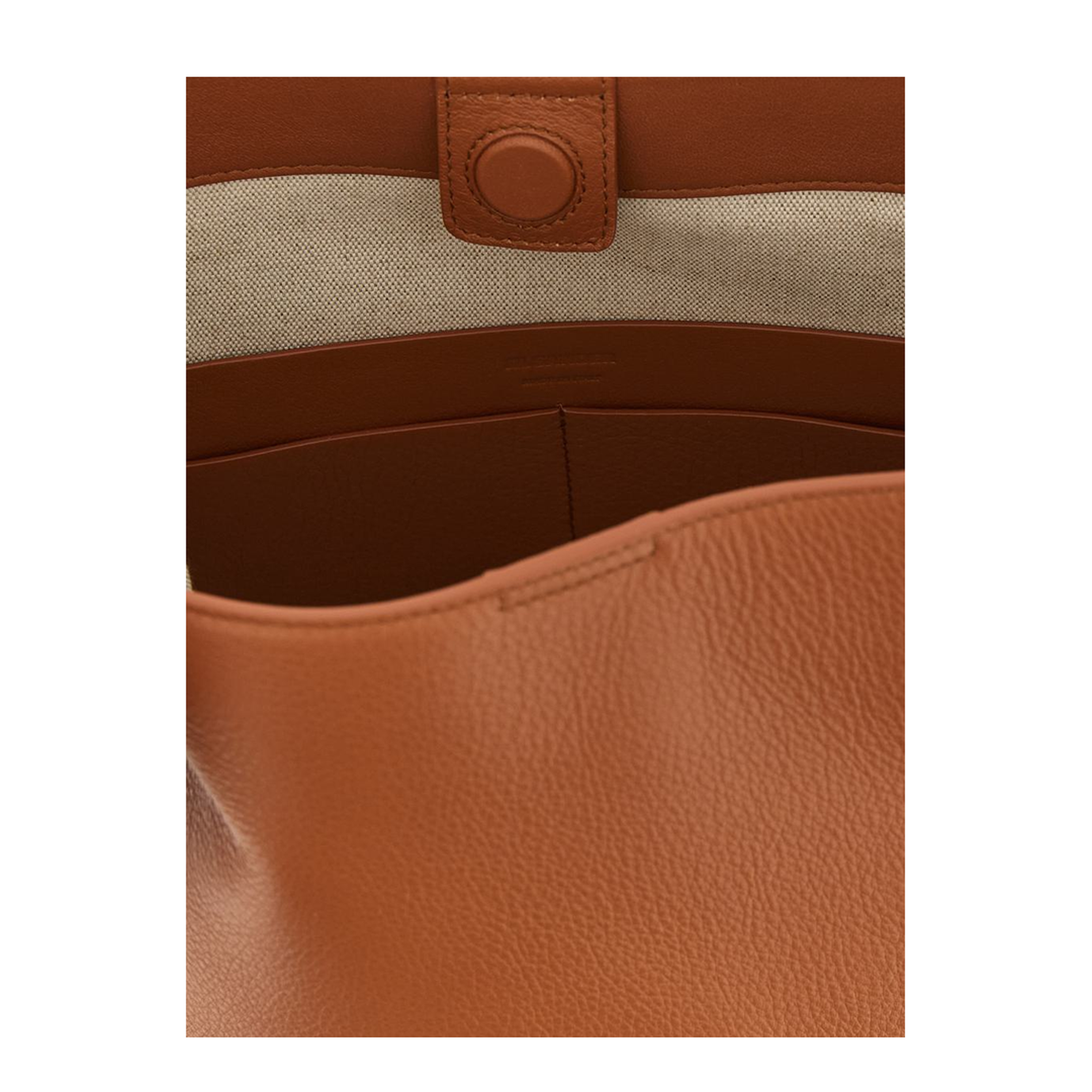 Cannolo Small Shoulder Bag Leather Brown - Image 5