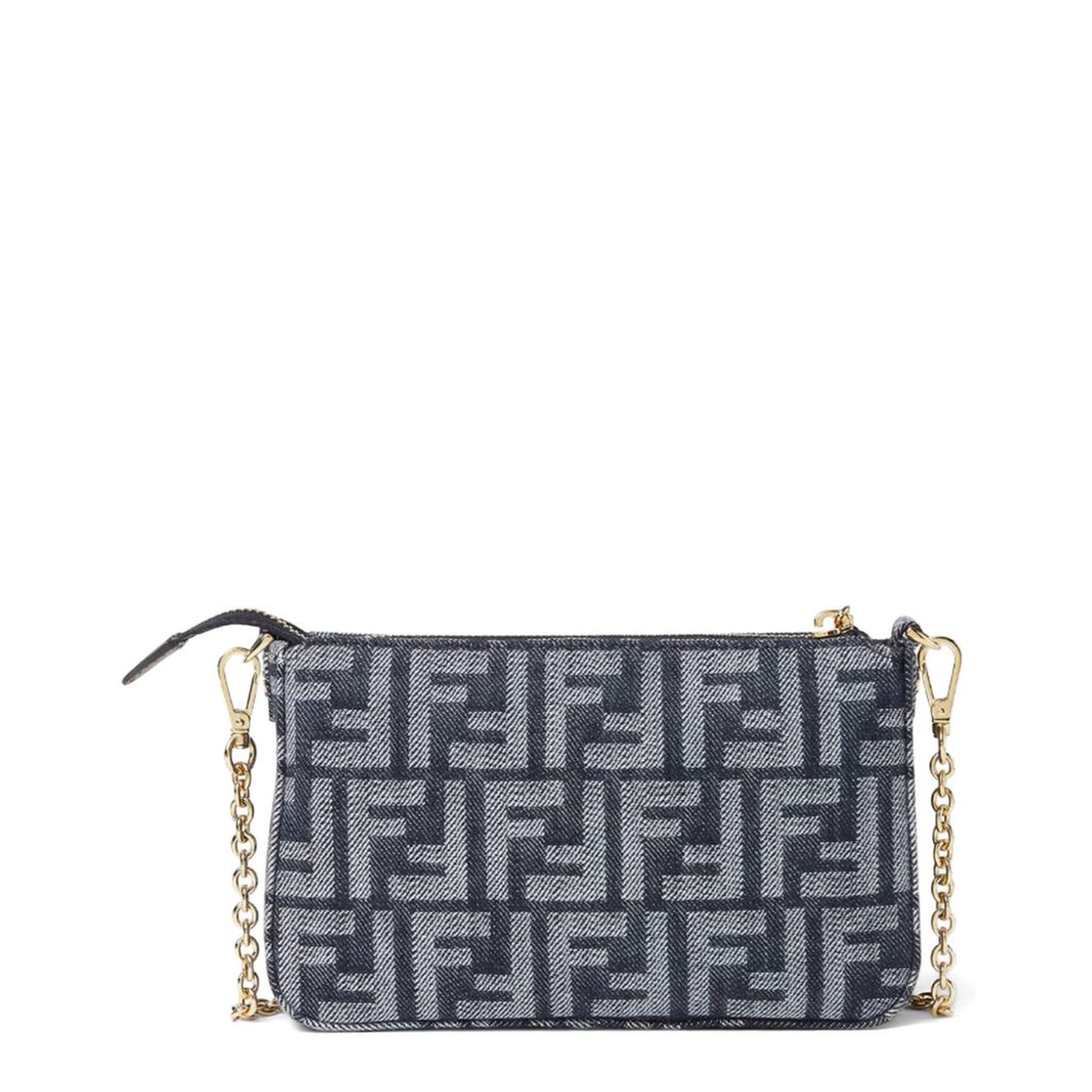 Blue Baguette Mini Clutch - Image 3