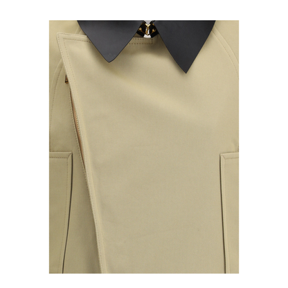 Cropped Cotton and Wool Caban - Image 3
