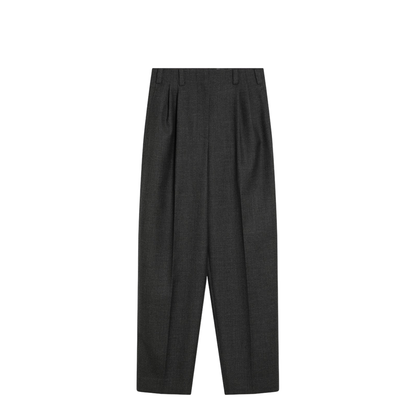 Grey Wool Trousers - Image 1