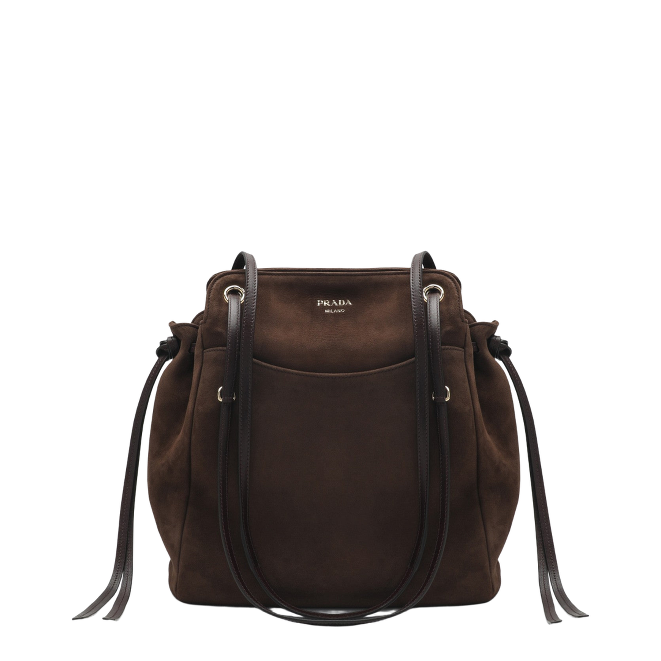 Carry Medium Suede Tote - Cocoa Brown - Image 1
