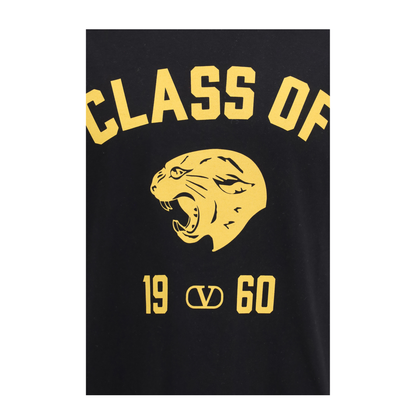 Panther Print Cotton T-Shirt - Image 3