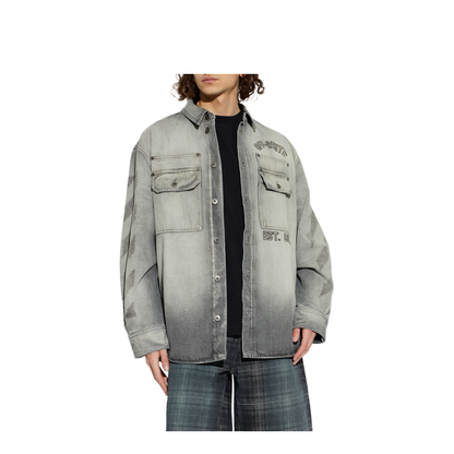 Denim Shirt with Pockets - Image 3