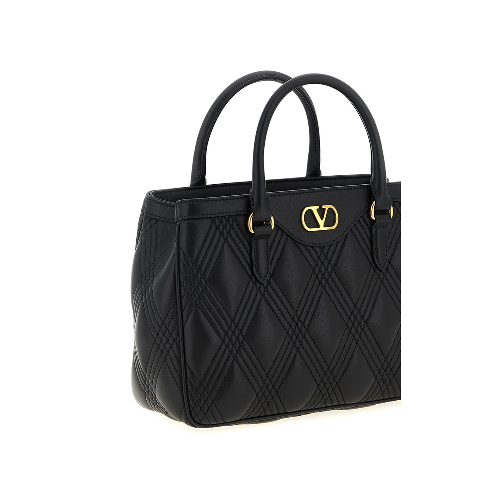 Quilted Nappa Leather Handbag - Image 3