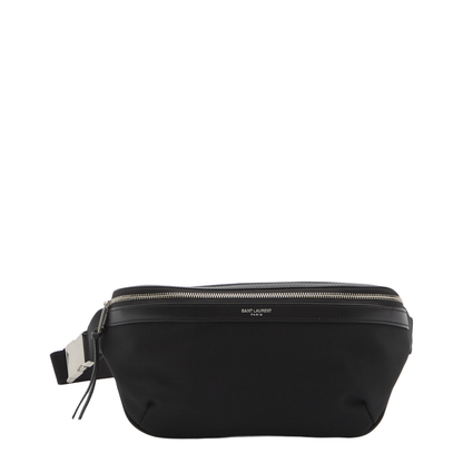 Classic One Size Canvas Belt Bag - Black - Image 1