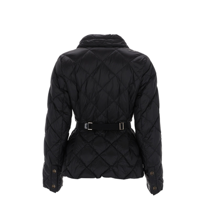 Quilted Jacket with Belt - Image 2