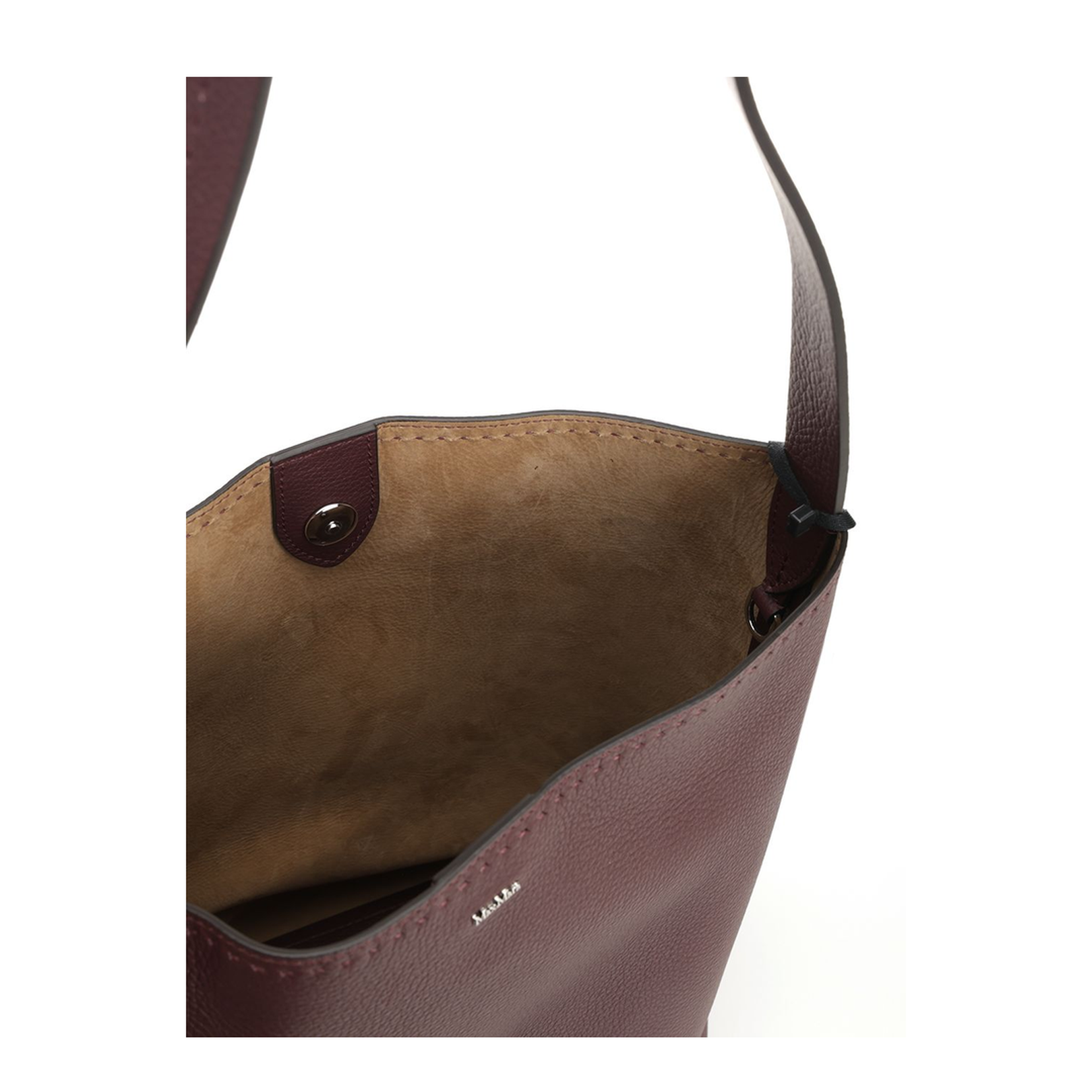 Archetipo Medium Shoulder Bag Leather Brown - Image 4