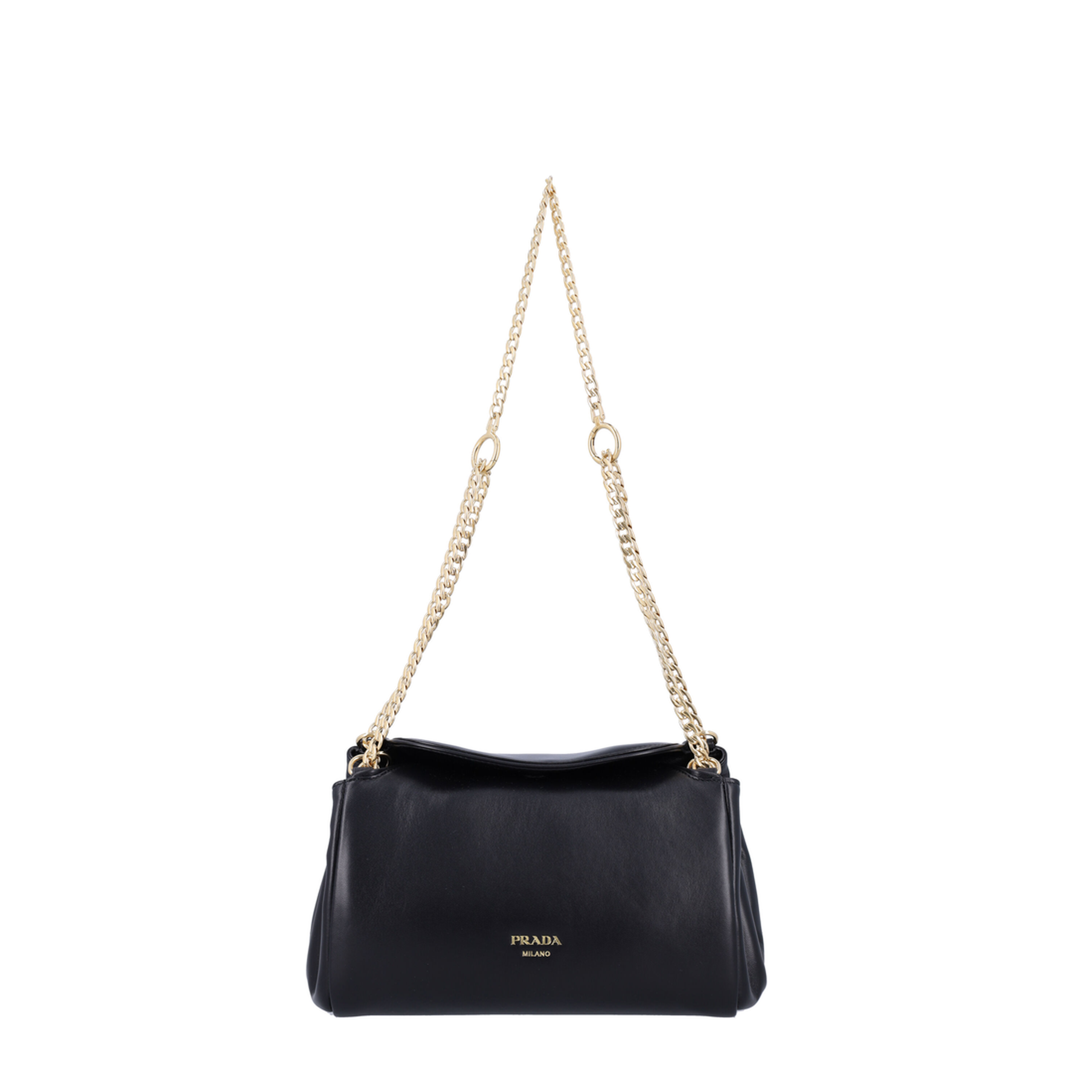 Tumulte Small Nappa Leather Shoulder Bag - Black - Image 1