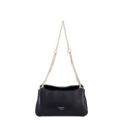 Tumulte Small Nappa Leather Shoulder Bag - Black - Image 1
