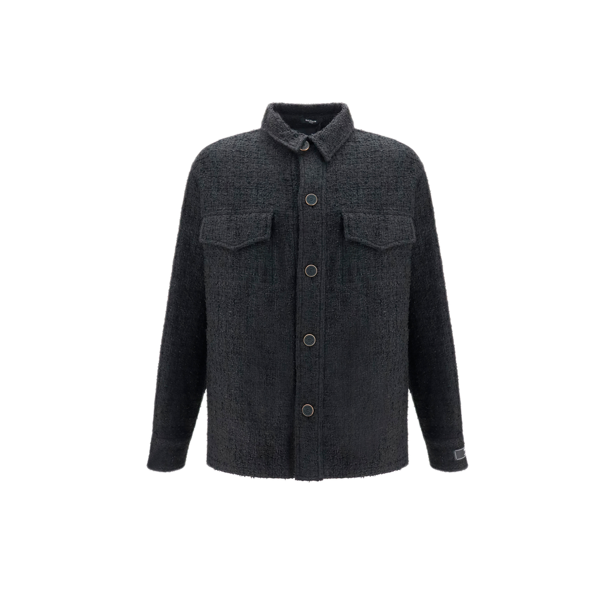 Tweed Buttoned Jacket - Image 1