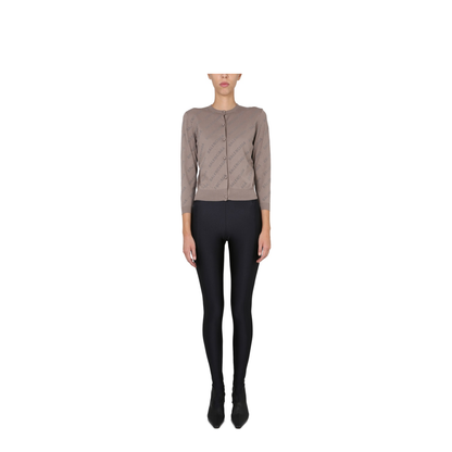 Logo Cotton Cardigan - Image 2