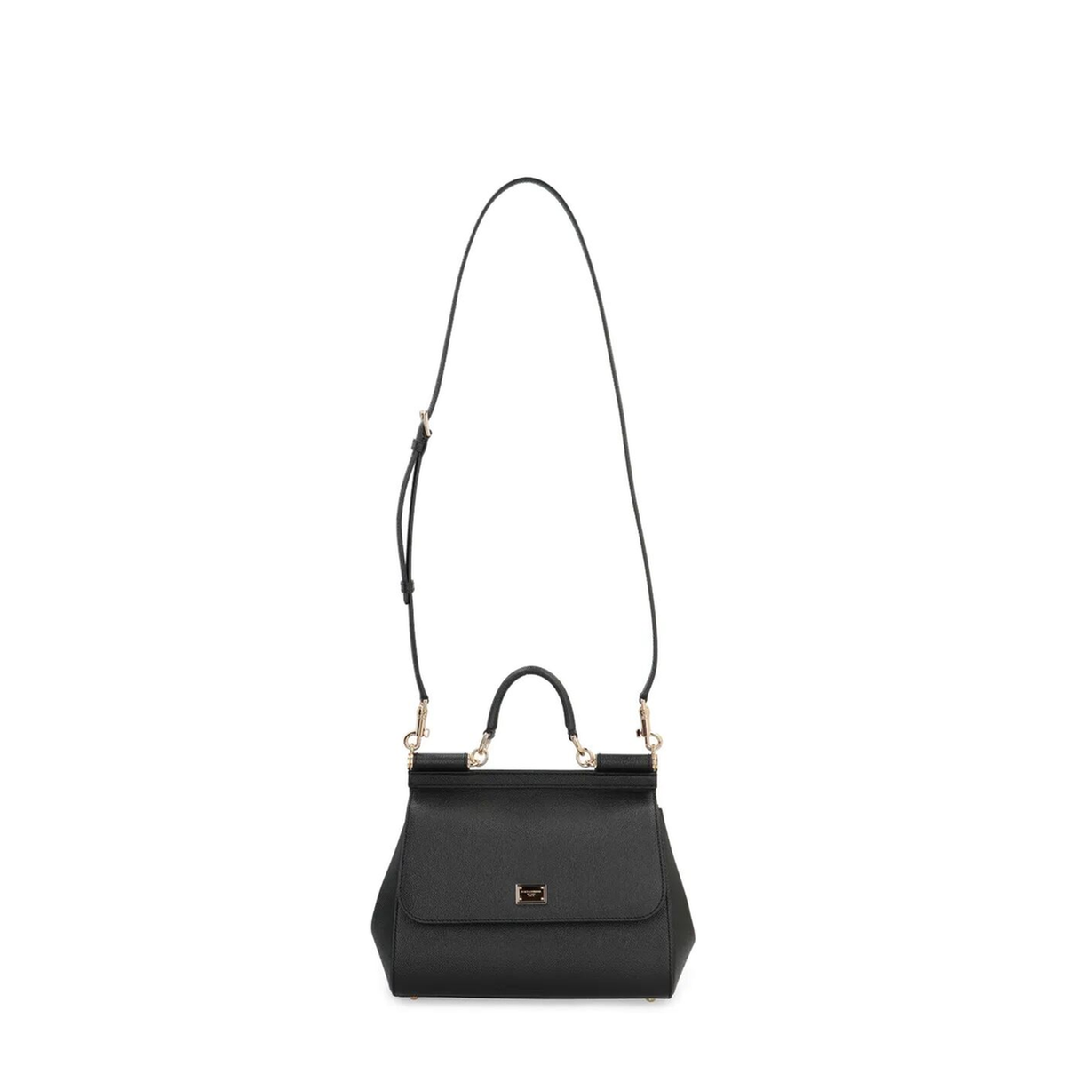 Sicily Grand Calfskin Handbag - Noir - Image 3