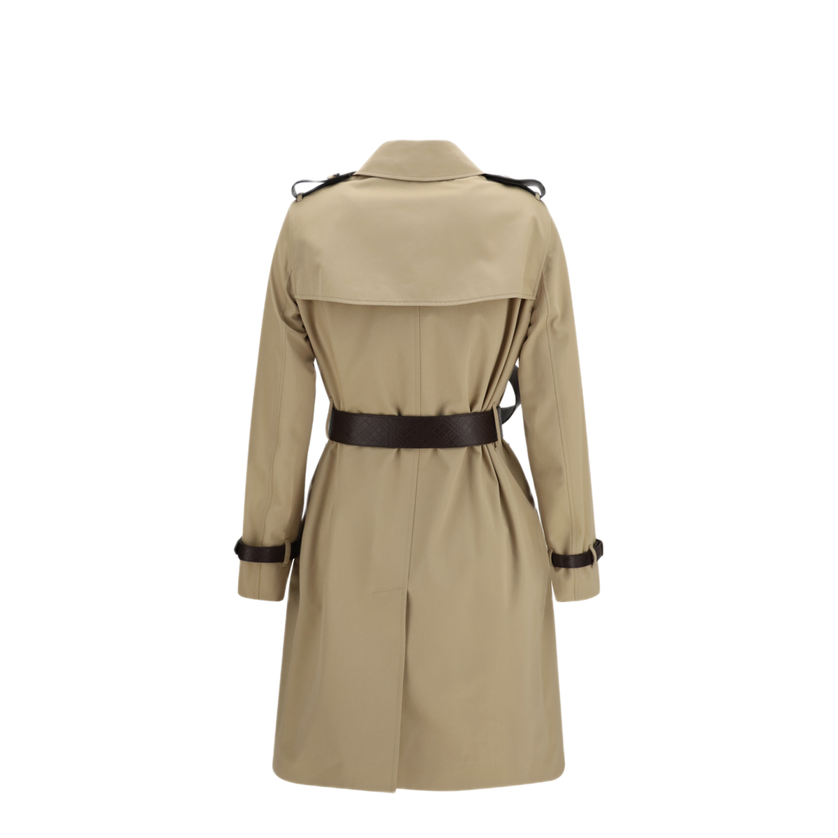 Kensington Midi Leather Trench - Image 2