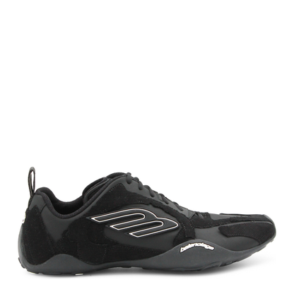 Black Nylon Monday Sneakers - Image 1