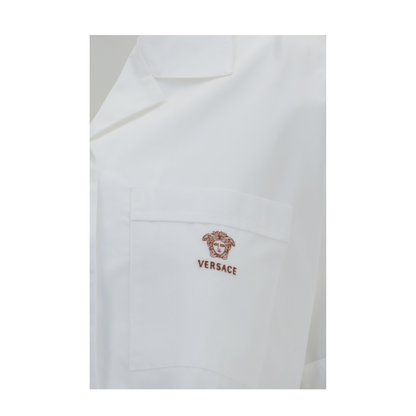 Cropped Cotton Poplin Shirt - Image 3
