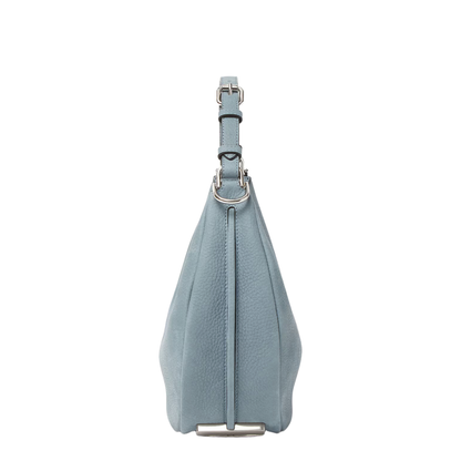 Fendigraphy Small Cuoio Romano Leather Shoulder Bag - Mercury Blue - Image 5