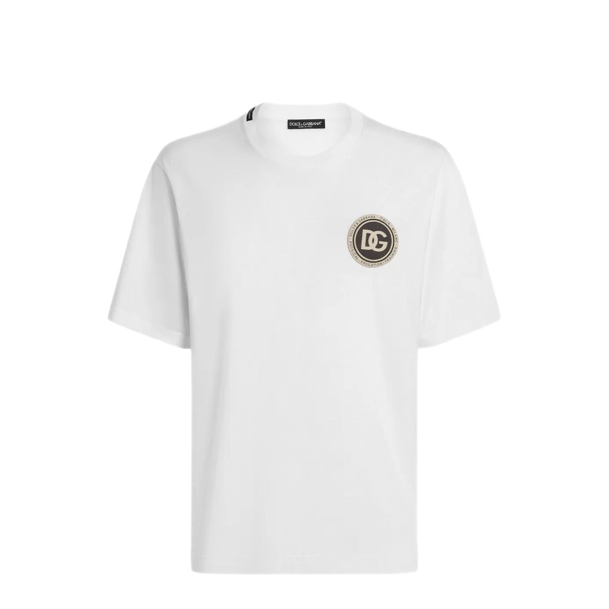 Cotton T-Shirt With Patch - Image 1